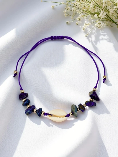 Női karkötő kagylóval Seaside Charm