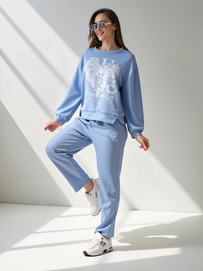 Royalfashion Női viszkóz szett nyomattal