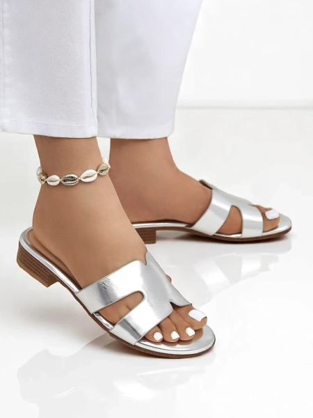 Royalfashion Női lapos talpú papucs SilverEase