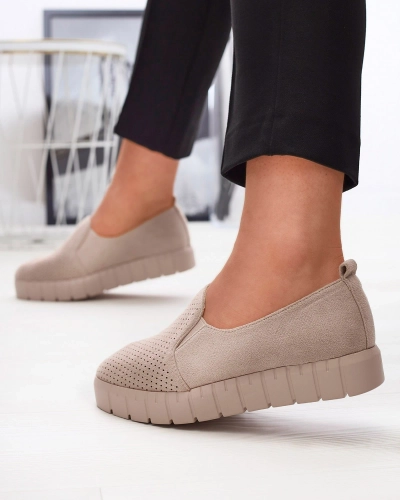 Női áttört púderes slip on tornacipő Cegeti - Lábbeli