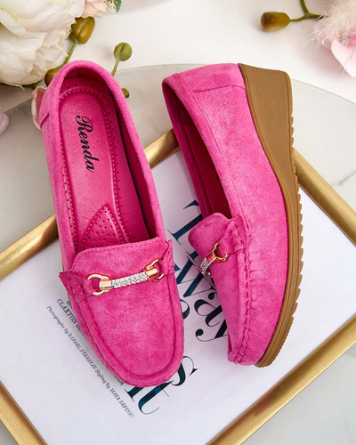 Royalfashion Női eko velúr mokaszin Ewo