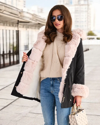 Királyfashion Hosszú női dzseki