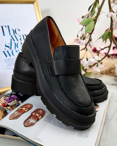 Elegante Nero – Női cipő ökológiai bőrből