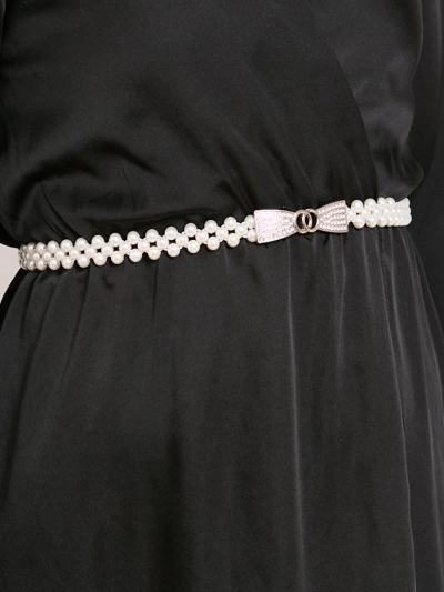Callista gyöngyös női öv masni csattal – elegancia olasz stílusban