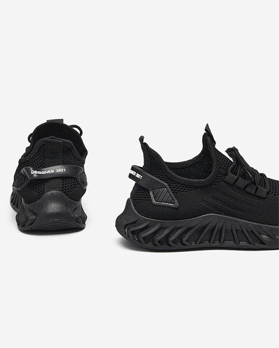 Royalfashion Női szövet sportcipő fekete színben Ltoti