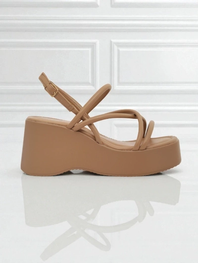 Royalfashion Női éktalpas szandál Skyline Straps