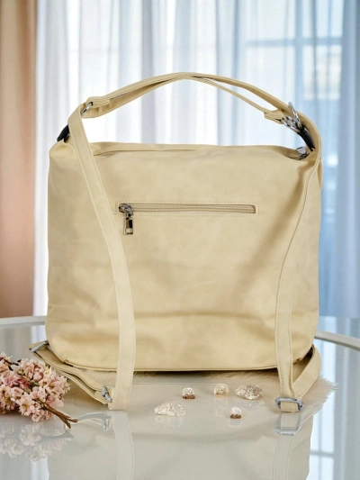 Royalfashion Duża torebka damska eko skórzana shopper Elara Monroe