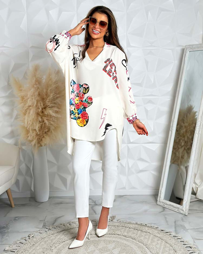 Royalfashion Mintás női tunika a'la ruha