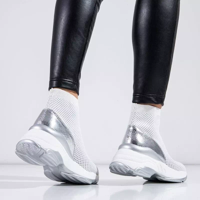 OUTLET Fehér magas szárú sportcipő a Lupine cégtől - Footwear