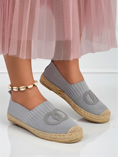 Női Callista Verde espadrilles - velúr, lapos sarok, zöld