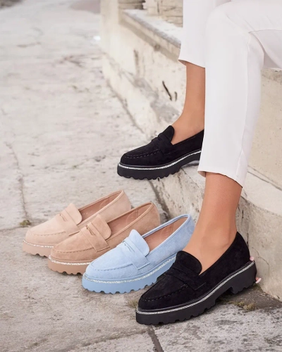 Royalfashion Női eko velúr Vininni mokaszin