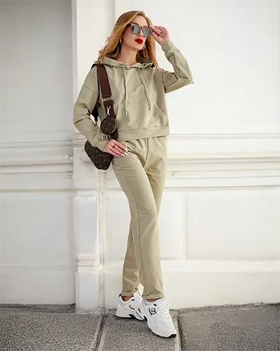 Royalfashion Pamut női melegítő szett