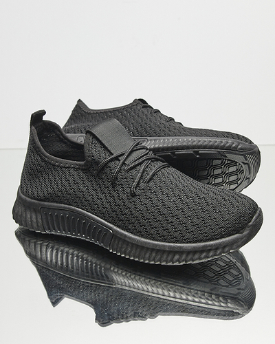 Fekete női szövet sportcipő Vobbu- Footwear