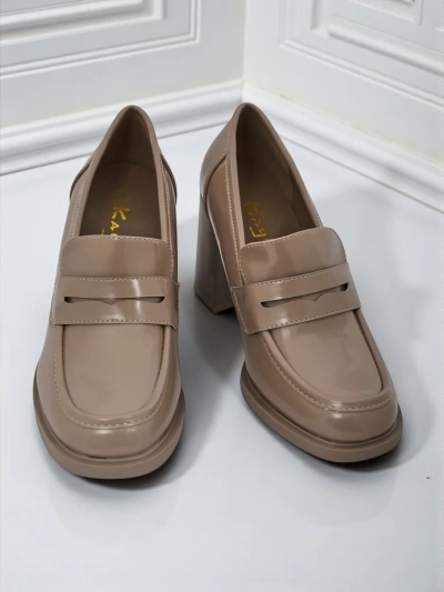 Royalfashion Női mokaszinok sarokkal Minerva