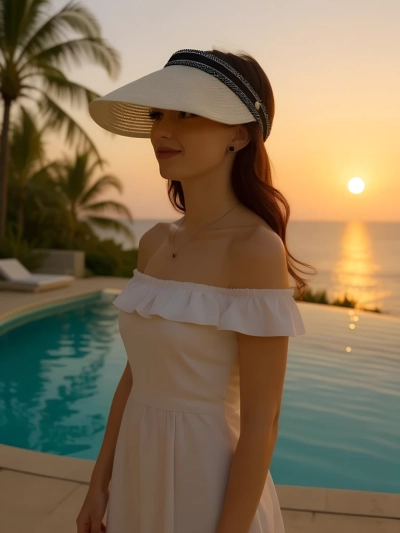 Royalfashion Sunny Weave napellenző
