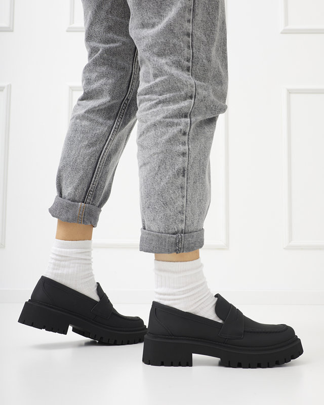 Fekete női cipő Vanocio - Lábbeli