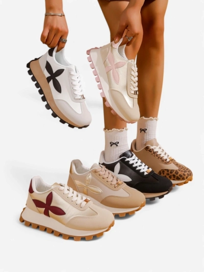 Royalfashion Női sportos sneakers vastagabb talpon Aloqa