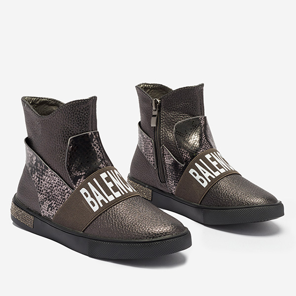 OUTLET Grafit lánycsizma Doubnic- Footwear