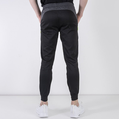 Férfi fekete pulóver - ruházat