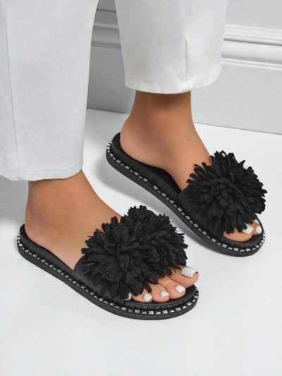 Royalfashion Női lapos talpú papucs Flora Blide