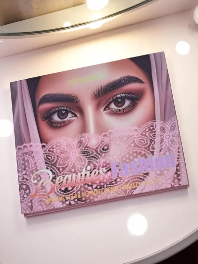 Beauties Fashion Palette 45 szemhéjpúder csillámos és matt Champagne Ruby Glamour