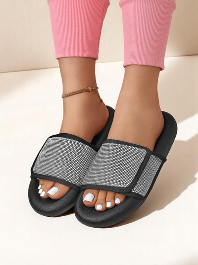 Royalfashion Női lapos talpú papucs Sparkle Step