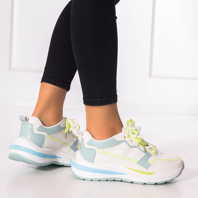 Fehér-kék női sportcipő Kilila - Lábbeli