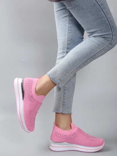 Royalfashion Női slip-on sportcipő strasszkövekkel Ceromie