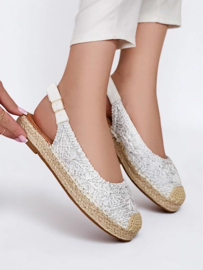 Royalfashion Női espadrilles díszes hímzéssel