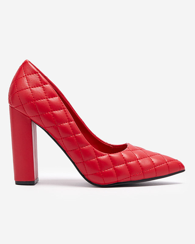OUTLET Piros női cipő dombornyomással Torosa- Footwear