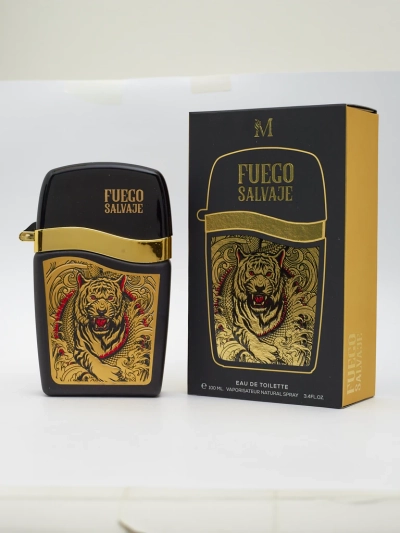 Férfiaknak szánt, Fuego Salvaje ihlette Eau de Parfum