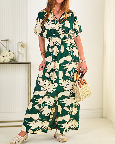 Royalfashion Női print midi ruha