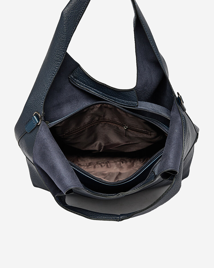 Royalfashion Navy kék női bevásárlótáska