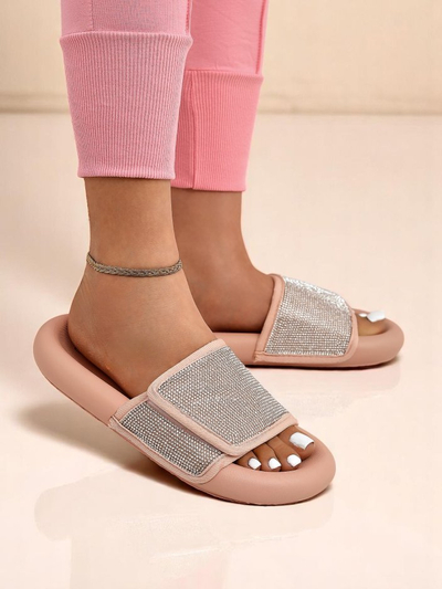 Royalfashion Női lapos talpú papucs Sparkle Step