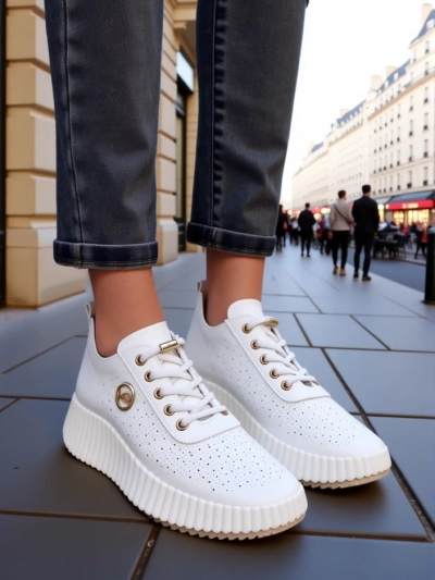 Royalfashion Női perforált sportcipők Jovenes