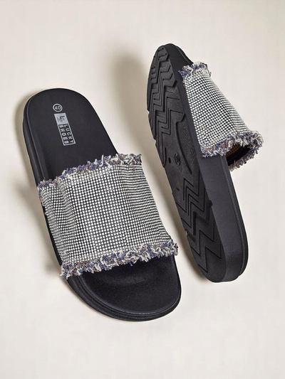 Royalfashion Női lapos talpú papucs SparkleWalk