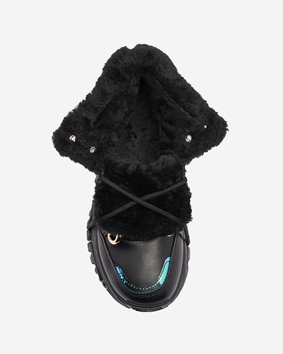 Fekete női szigetelt sportcipő Nepolle- Footwear