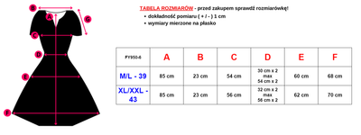 Női fekete rövid ruha, lila virágokkal - Ruházat