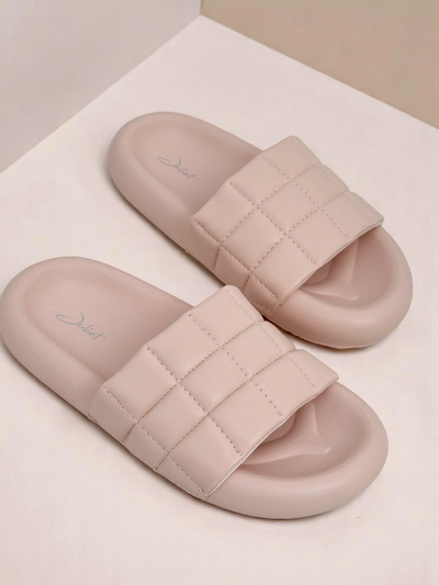 Royalfashion Női lapos talpú Quilt Walk papucs