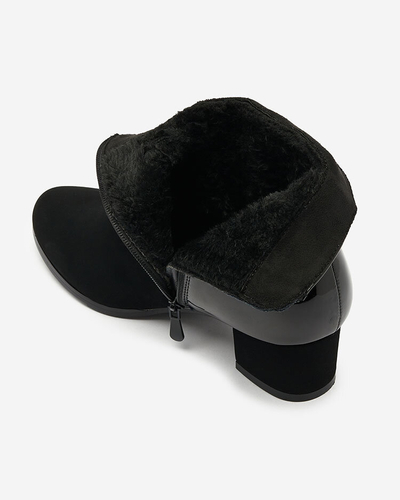 Royalfashion Női alacsony tűsarkú csizma Tevrata