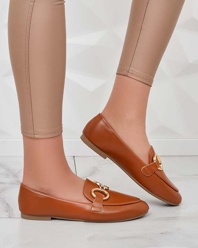 Royalfashion mokaszinok orrdíszítéssel Abermes