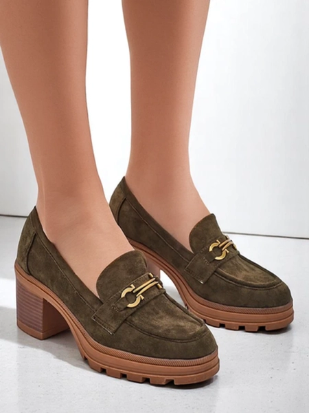 Royalfashion Női sarokmoccasin Tollinge