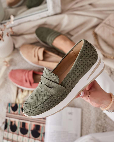 Royalfashion Női alacsony sarkú mokaszin Sirn