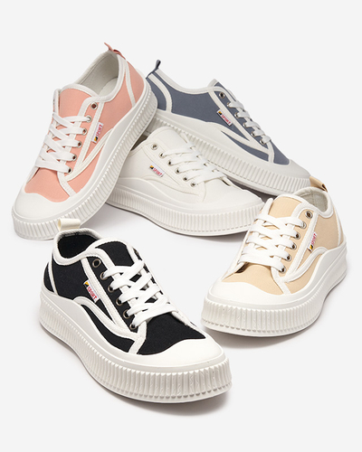 OUTLET Női fehér tornacipő Scola-Shoes