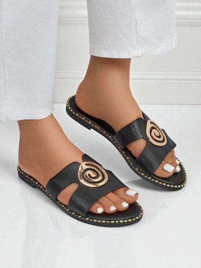 Royalfashion Női lapos talpú papucs Glam Bliss