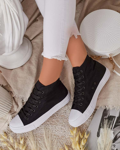 Royalfashion női magas tornacipő Hirria
