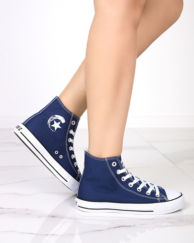 Női sötétkék Garet tornacipő - Lábbeli