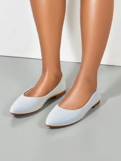Royalfashion Női lakk balerina cipők Aramiese