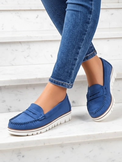 Royalfashion Női öko-suede mokaszin Bellisse