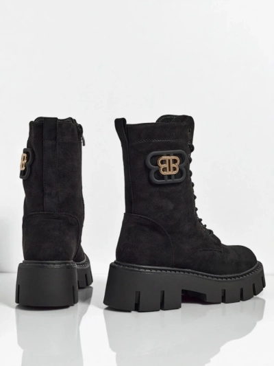 Royalfashion Női Milloze worker stílusú bokacsizma